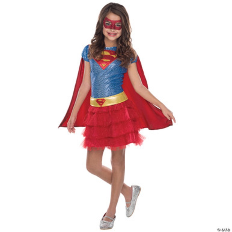 Supergirl Child Tutu Dress Small
