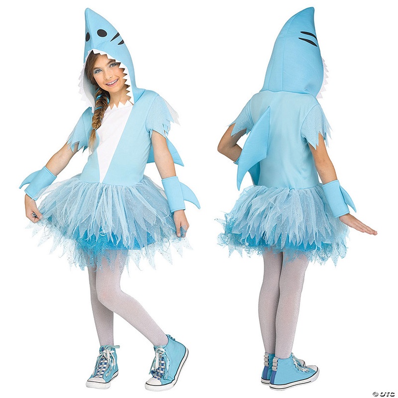 Girl’s Shark Tutu Costume|SMALL