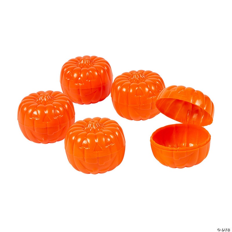 Pumpkin BPA-Free Plastic Containers – 24 Pc.