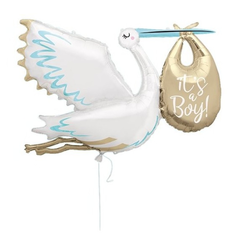 Storch Foil Balloon Its a Boy 1.57m