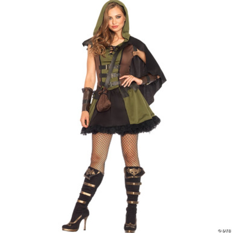 Darling Robin Hood Costume- Adult Small