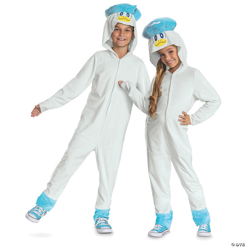 Kids Classic Pokmon<sup></sup> Quaxly Hooded Jumpsuit Costume