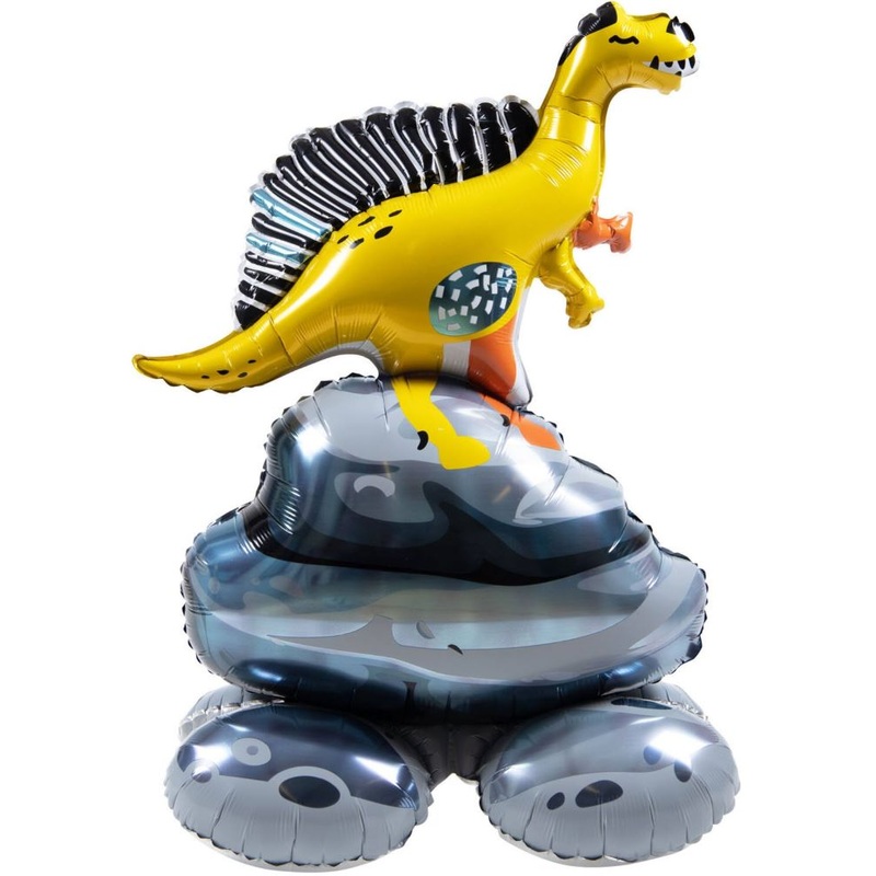 Standing foil balloon – Little Dino 80cm