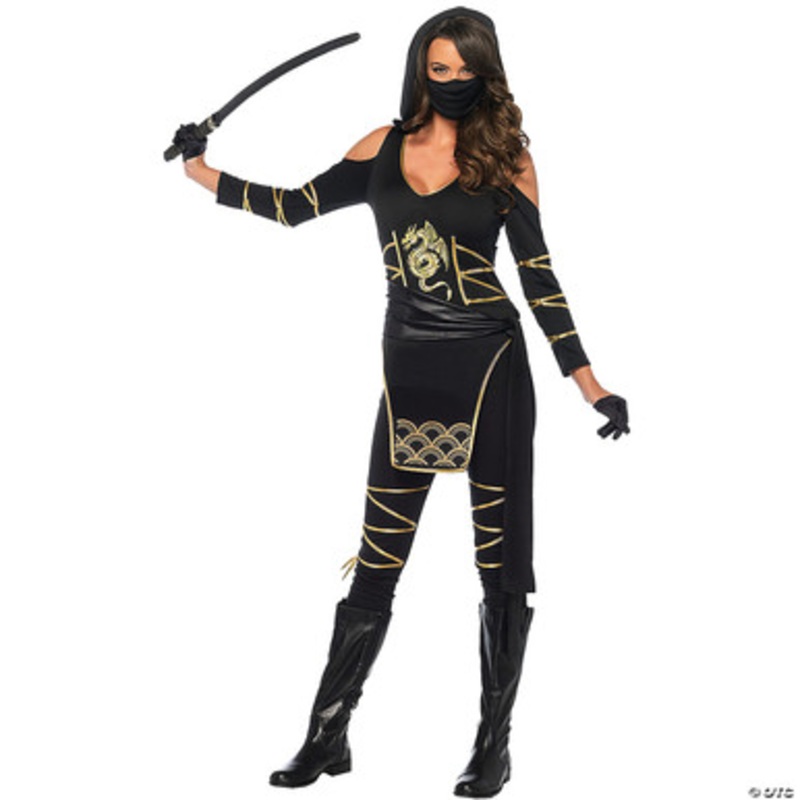 Stealth Ninja Adult Costume Small
