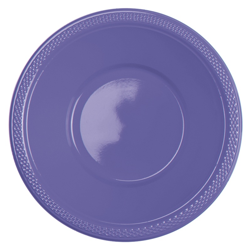 20 plastic bowls Mila purple 355ml