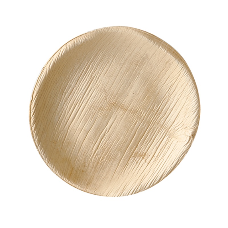 25 Vivaldi palm leaf plates around 15cm