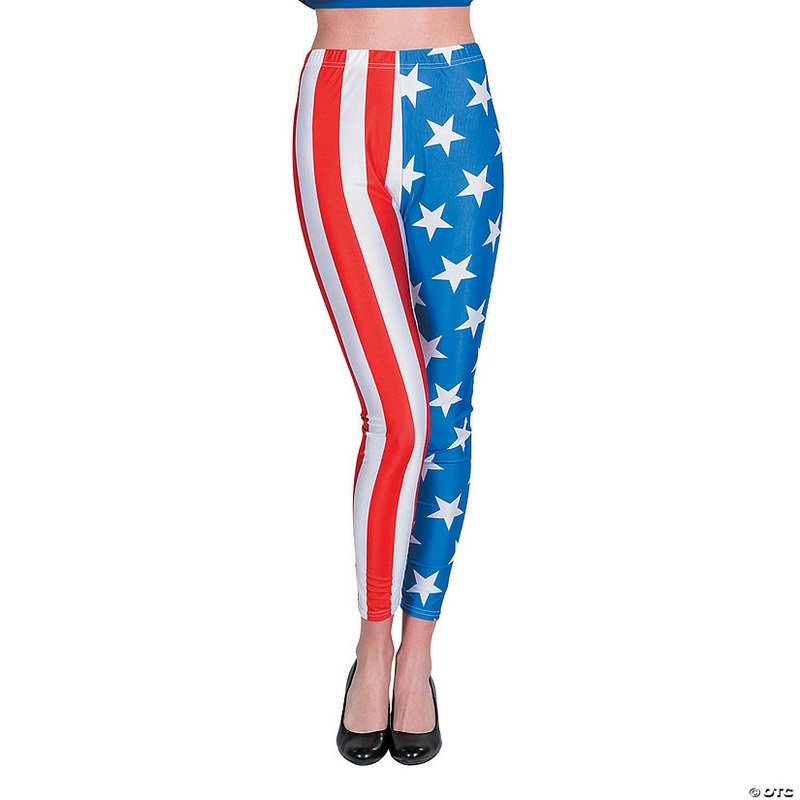 Adults Patriotic Leggings
