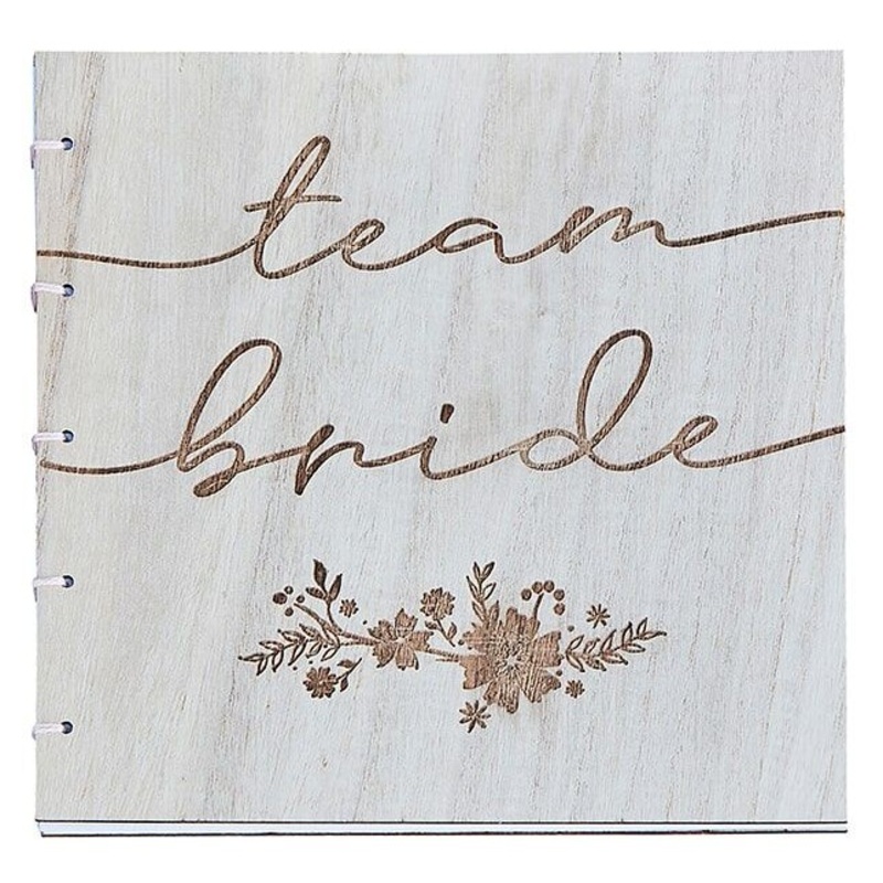 Boho Wedding Team Bride Guest Book
