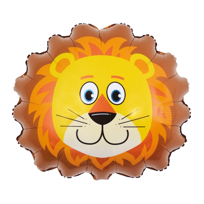 Cute foil balloon lion Kaami 50cm