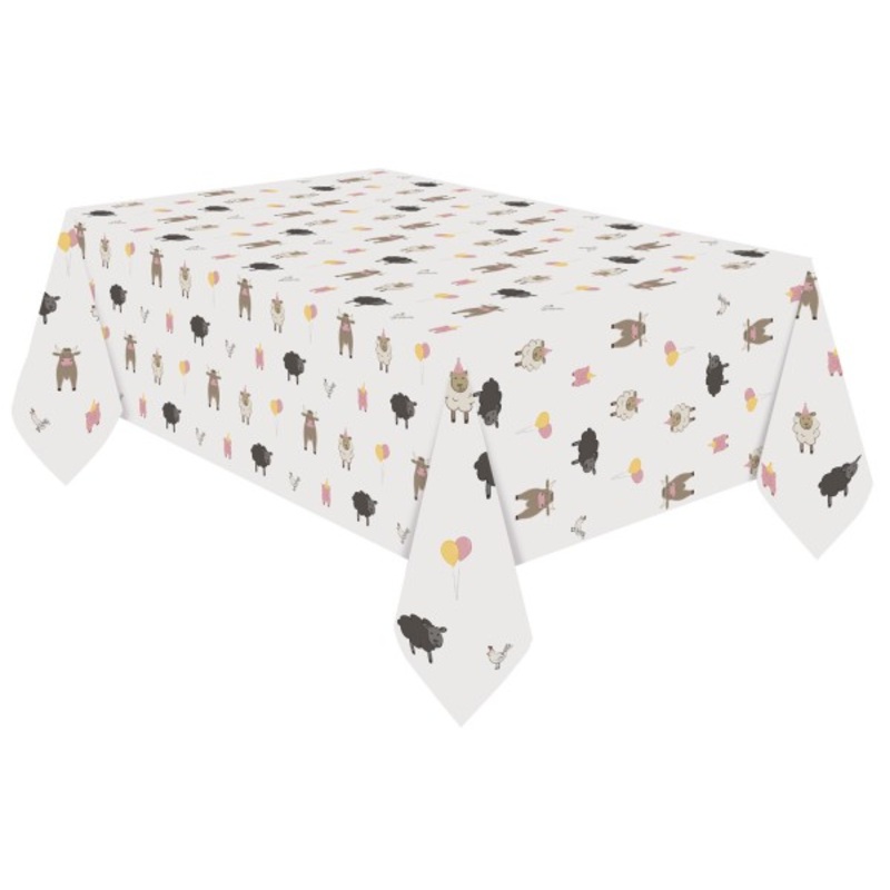 Farm Party Tablecloth 120x180cm