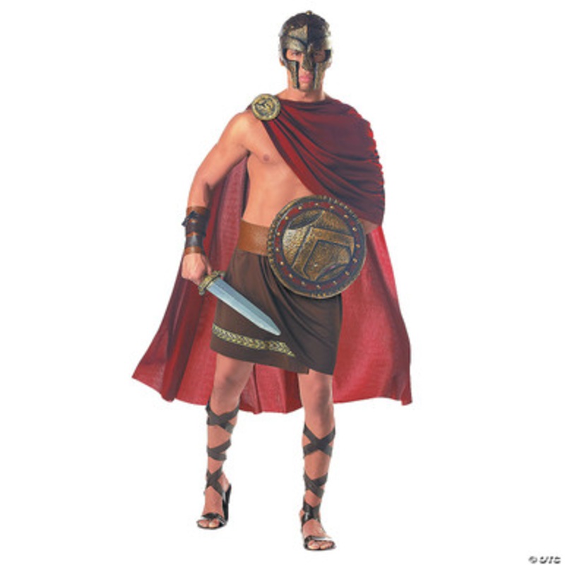 Spartan Warrior Costume – Adult Medium
