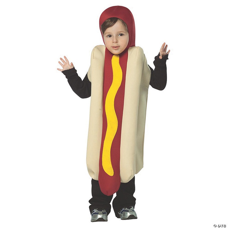 Toddler Hot Dog Costume – 3T-4T