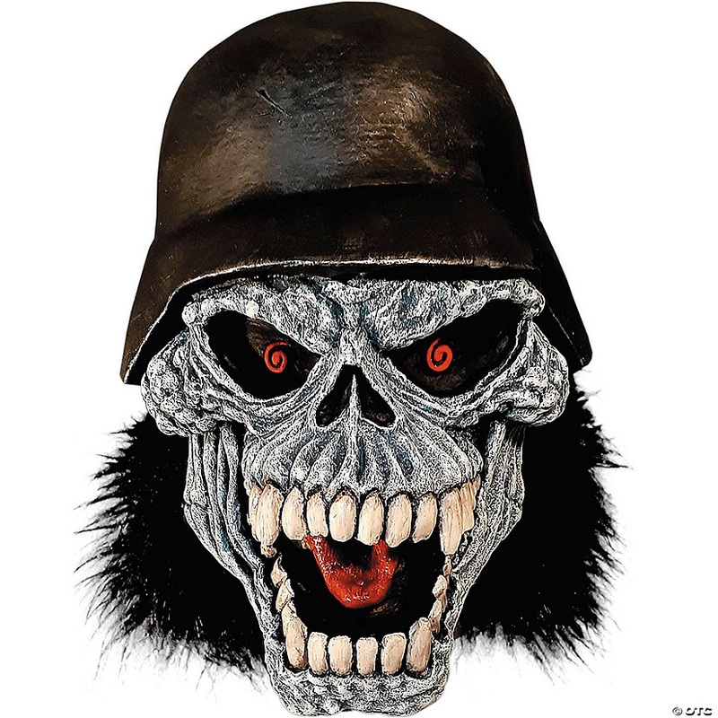 Adults Slayer Skull Helmet Overhead Latex Mask – One Size