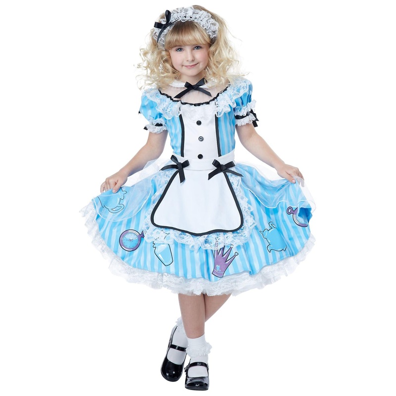 Alice In Wonderland Deluxe Costume – Tween