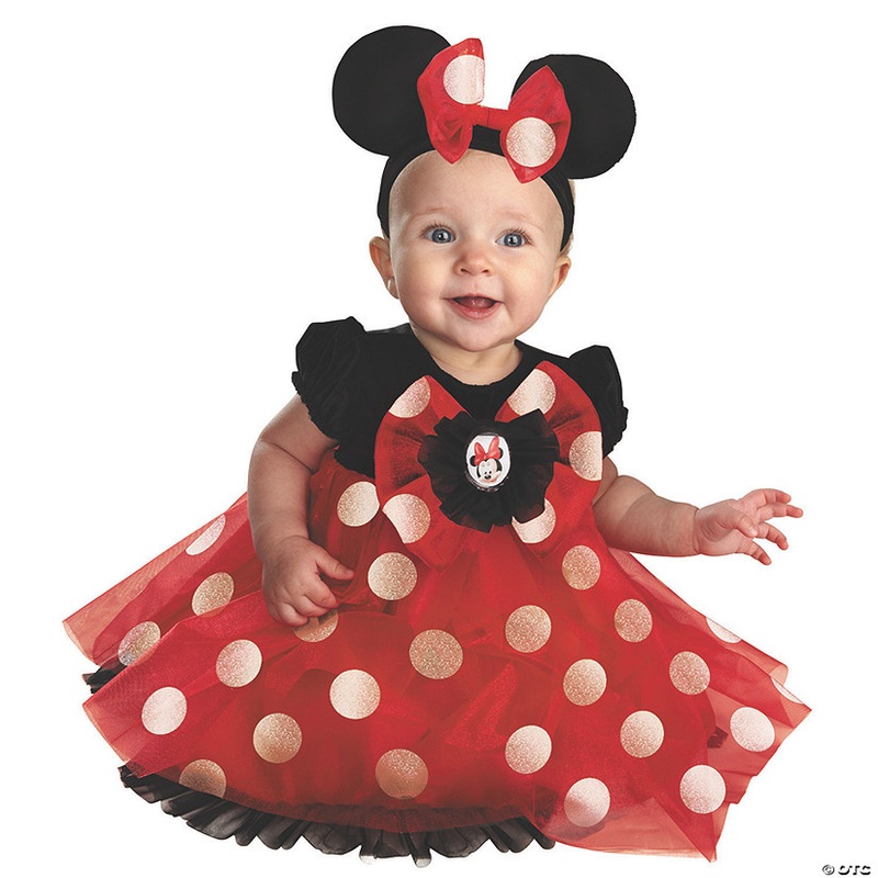 Baby Girl’s Red Minnie Mouse Costume