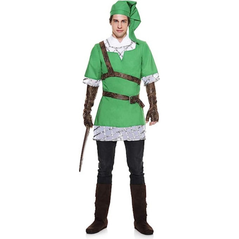 Big – Hearted Elf Costume- Adult Medium