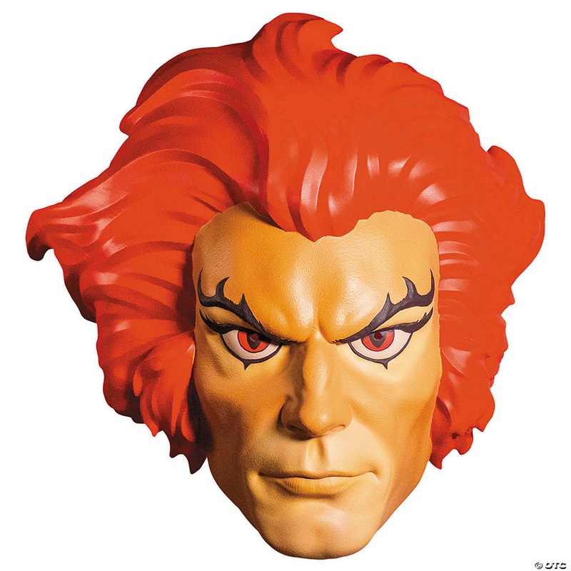 Thundercats Lion-O Overhead Vinyl Mask – One Size