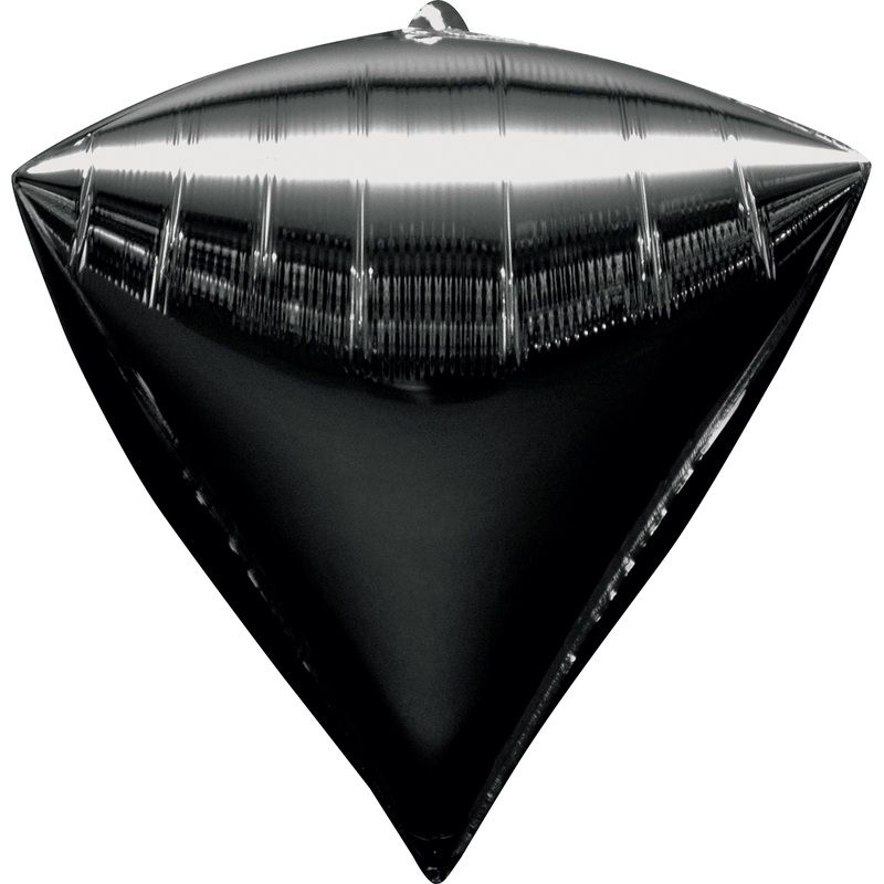 Diamond balloon black