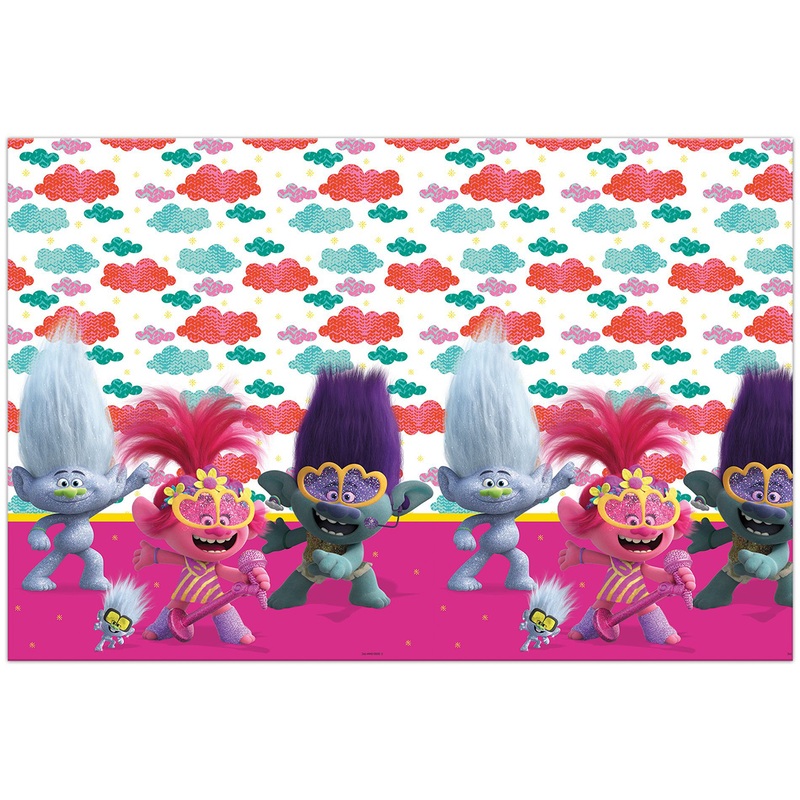 Trolls II World Tour tablecloth 120x180cm