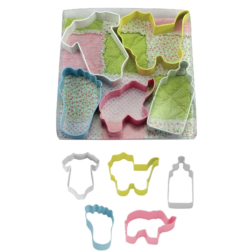5 Sweet Baby World cookie cutters
