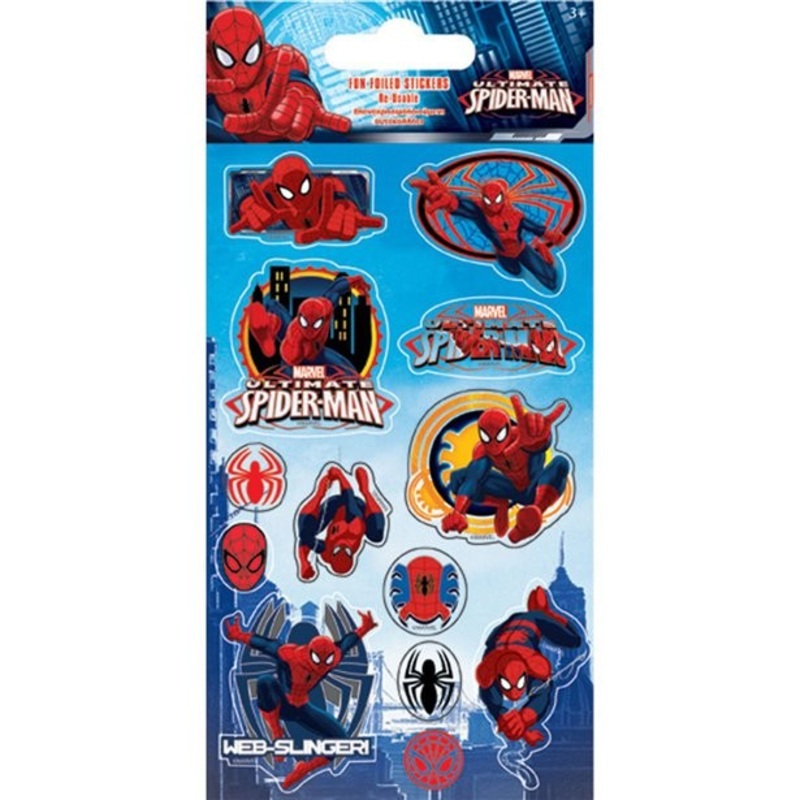 Spider Man foil sticker