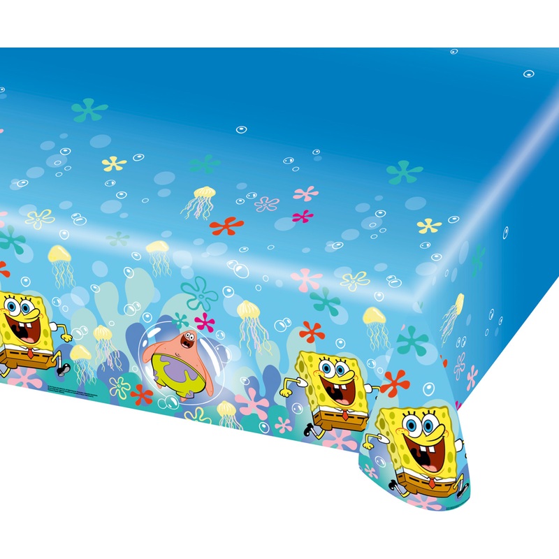 SpongeBob & Patrick tablecloth Jelly Fish Fun 120x180cm