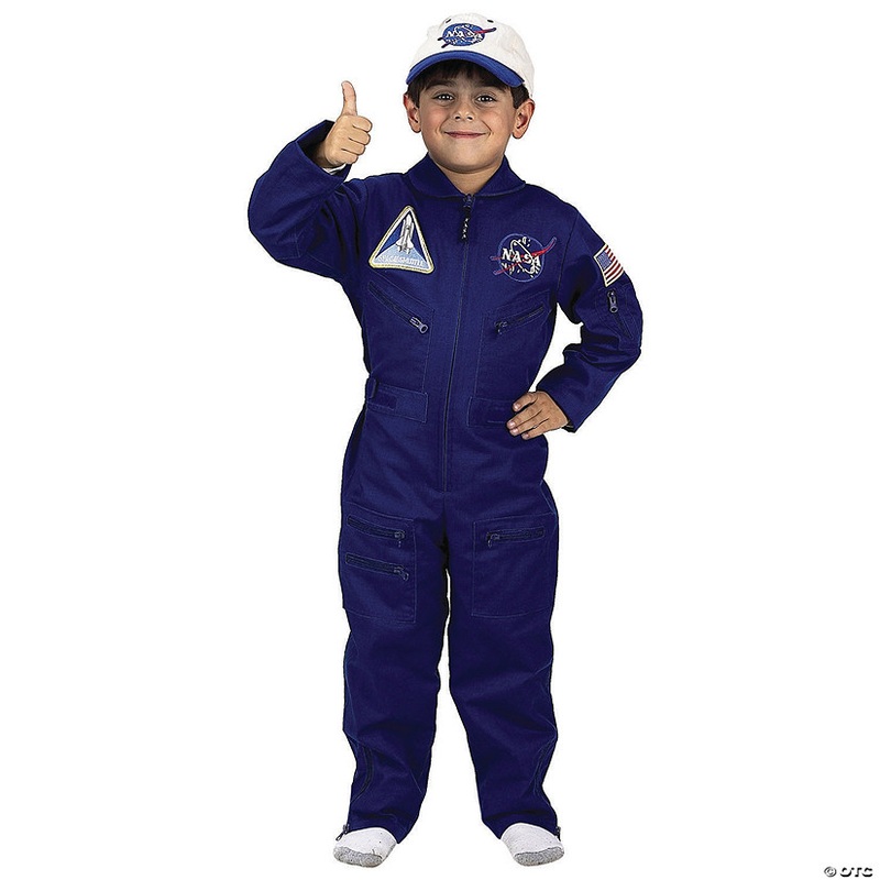 Boy’s NASA Astronaut Flight Suit Costume