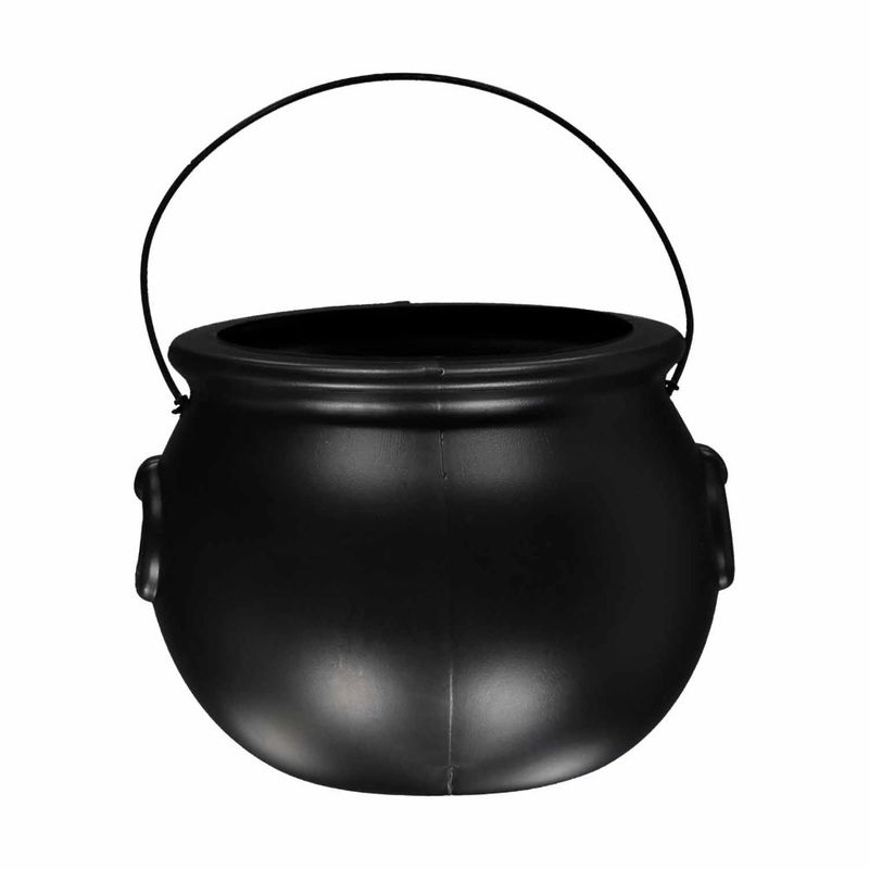 Mini Halloween cauldron 18cm