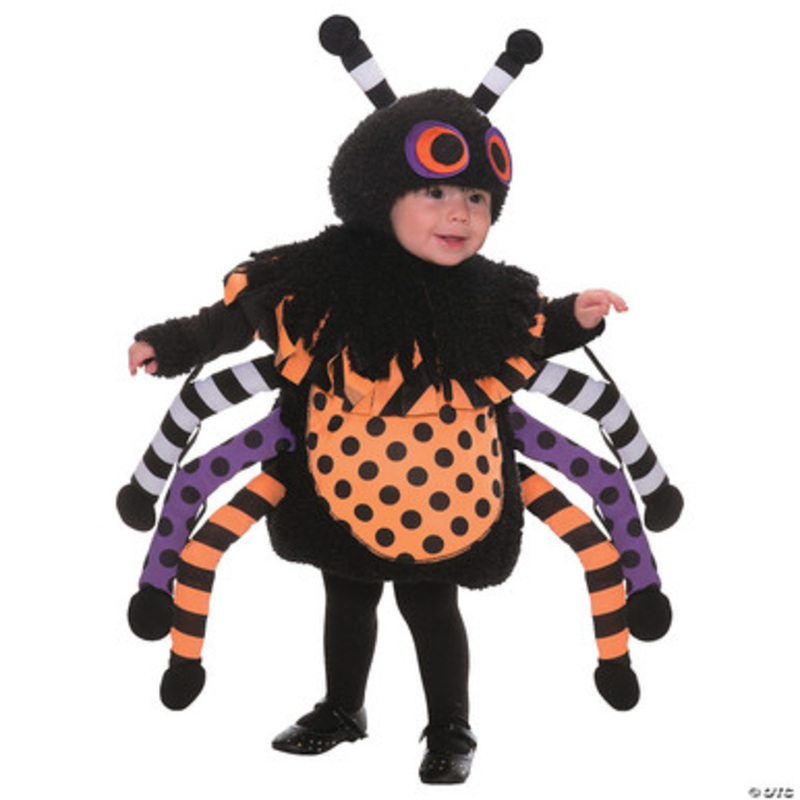Spider Toddler Costume 2T|2T|3T-4T|Small