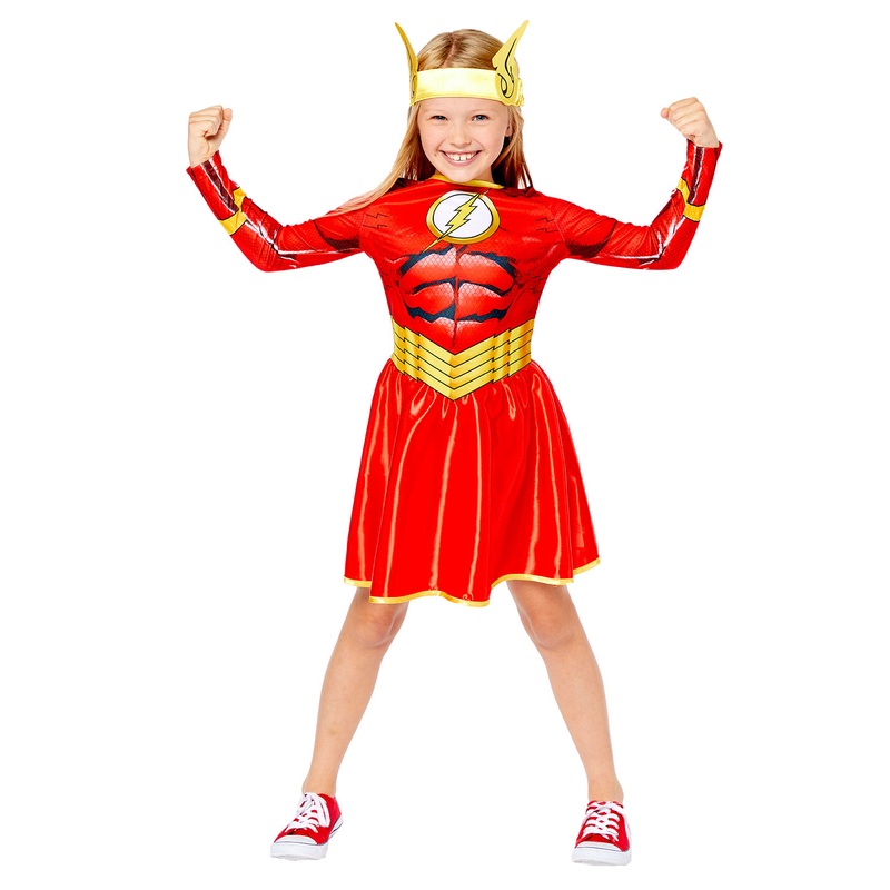 The Flash Girl Sustainable Costume – Kids