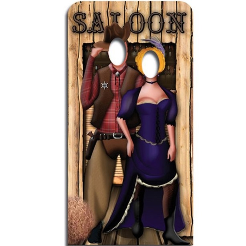 Wild west photo wall 186cm