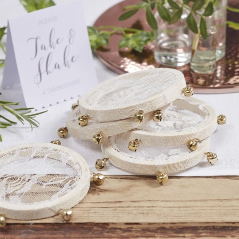 5 bells tambourine with tip
