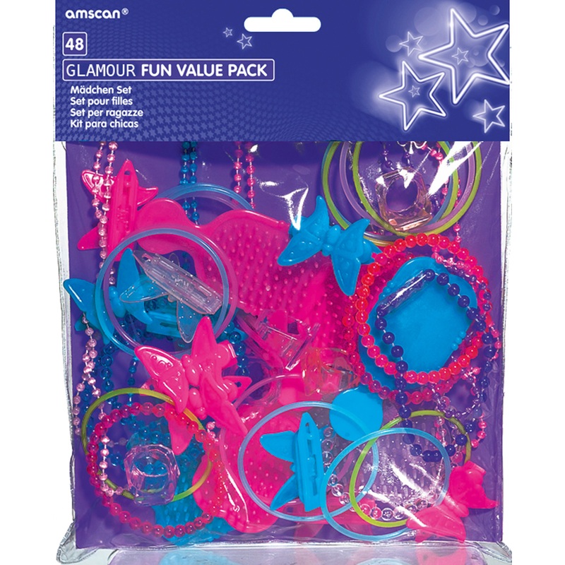 Beauty princess party gifts set 48 pieces
