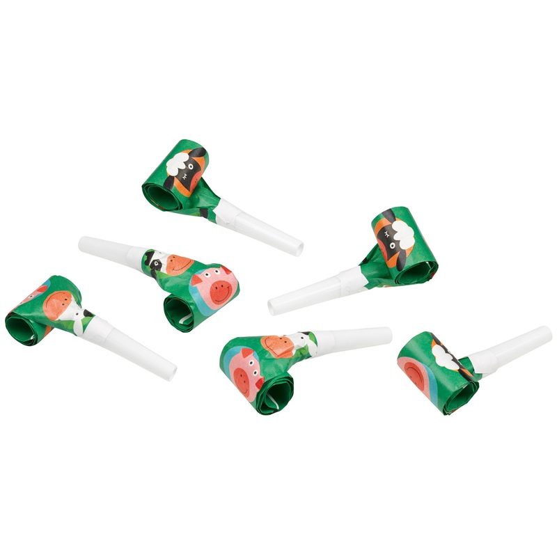 Lovable farm animals air trunks horn 8 pieces
