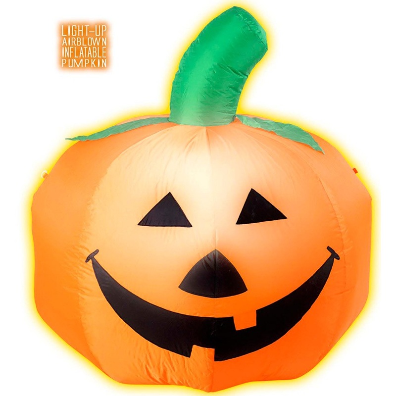 Luminous inflatable pumpkin 122cm