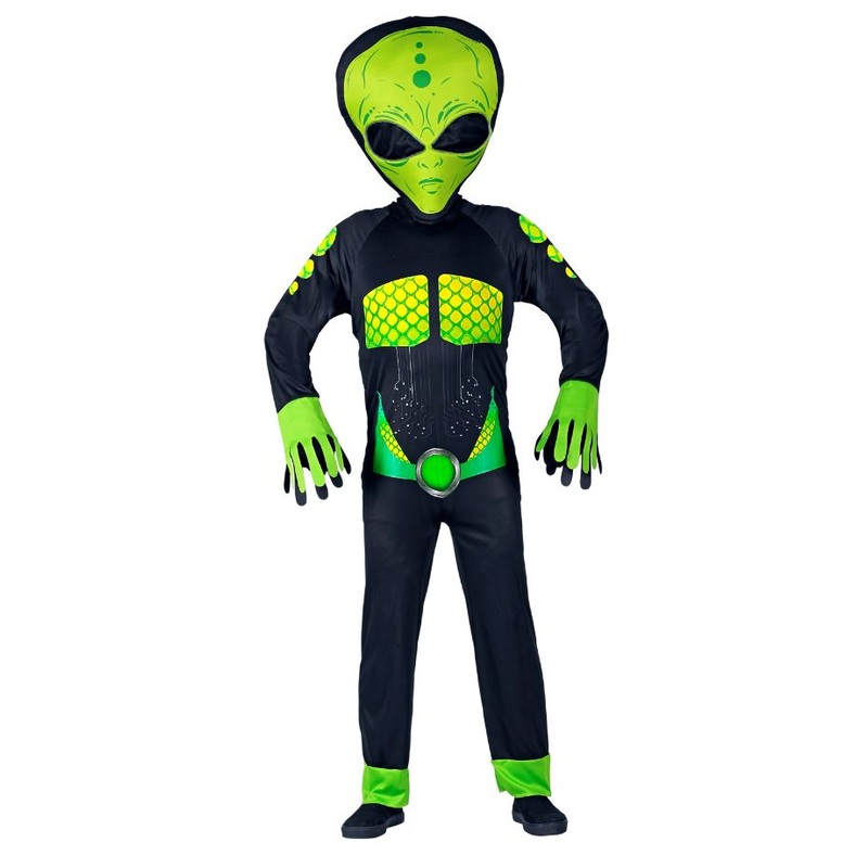 Space Alien Oversized Mask Jumpsuit – Unisex
