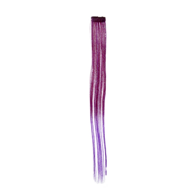 1 Clip-In Extension Strand Straight 45 cm Ombre Purple YZF-P1S18P-T2315TT3533