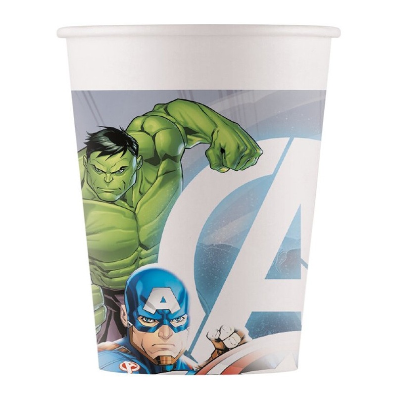 8 Avengers Fight cups 200ml