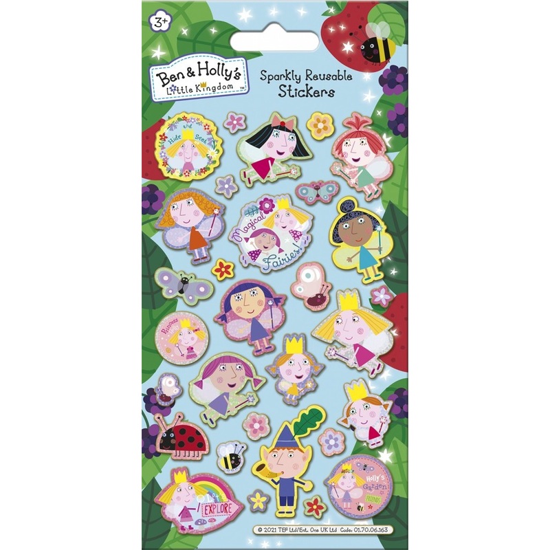 Glossy Ben & Holly stickers