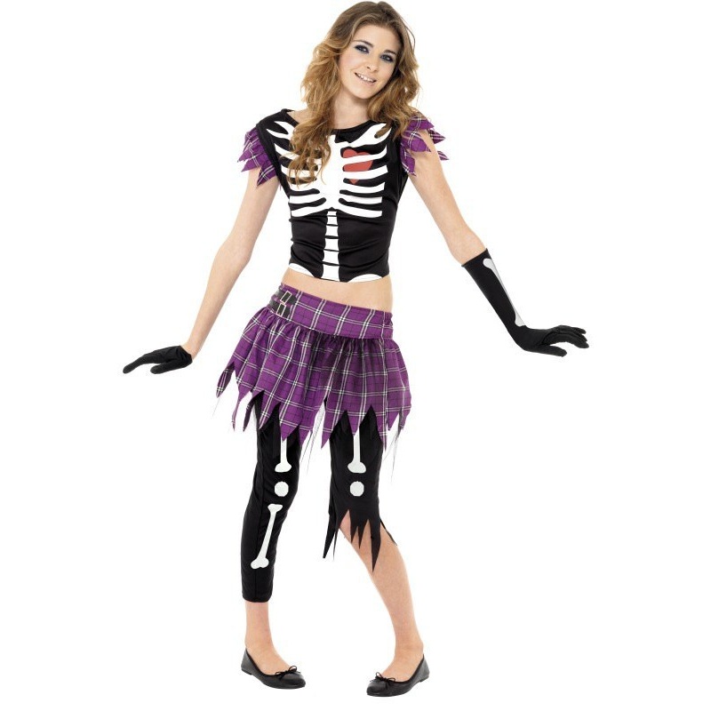 Punky Bones Costume – Teen