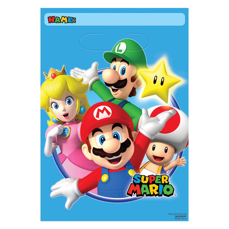 Super Mario Loot Bags – 8 Pack
