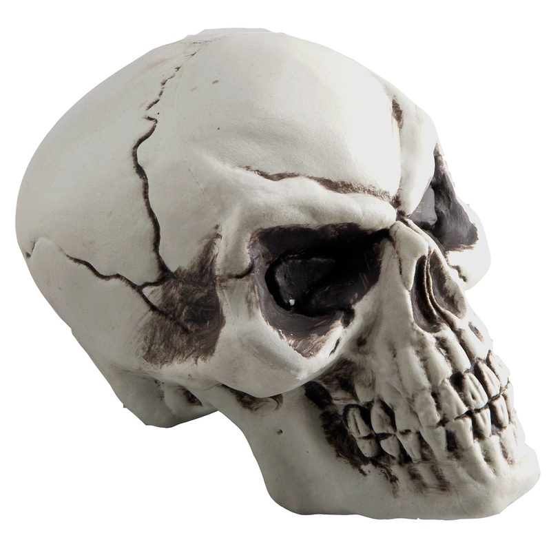 Halloween skull 12cm