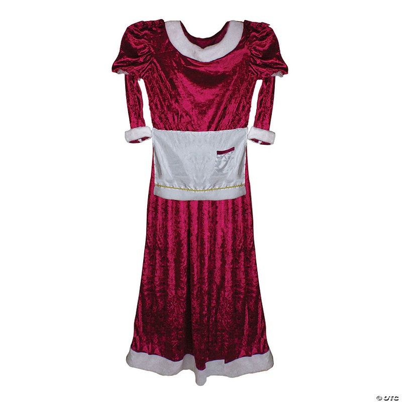 Northlight Girl’s Mrs. Claus Costume Set – 10-14 Years