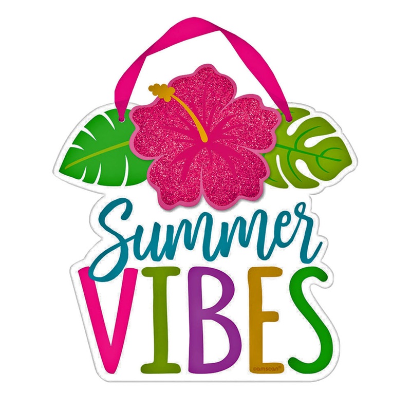 Summer Vibes sign 15cm x 15cm