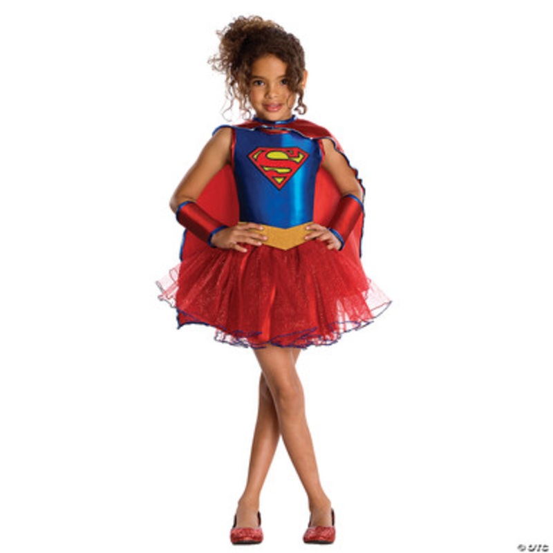 Supergirl Tutu Child Costume  Small