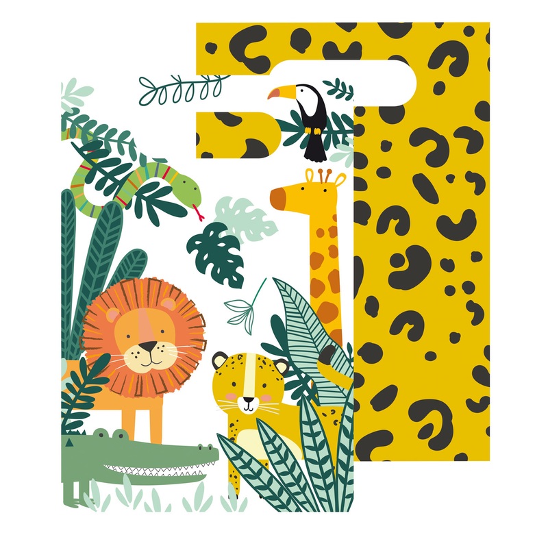 8 Wild Life Jungle Gift Bags
