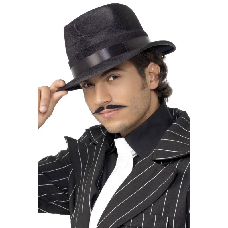Gangster fedora hat