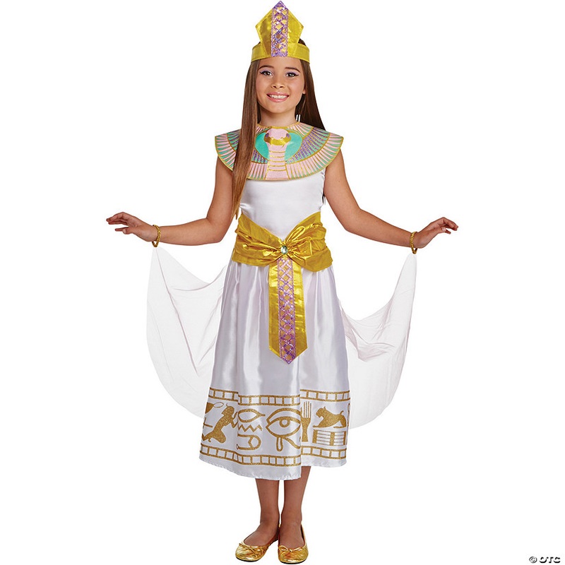 Girl’s Colorful Cleo Costume|SMALL
