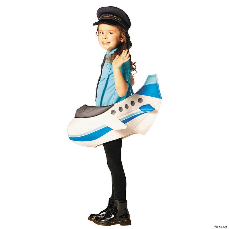 Kids Airplane Foam Tunic Costume – 3-6