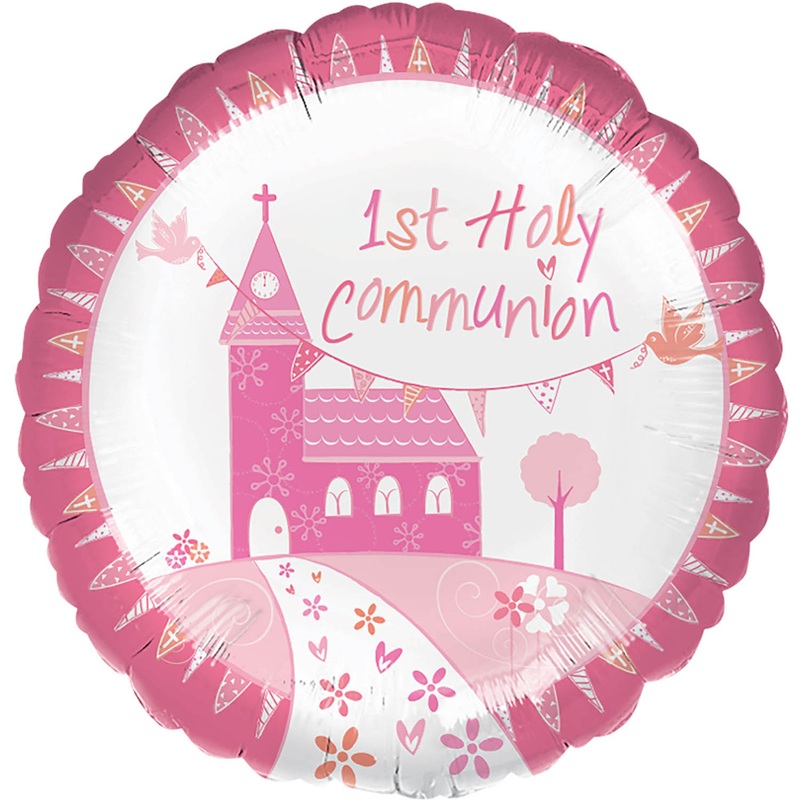 Pink Communion Church Balloon – 17